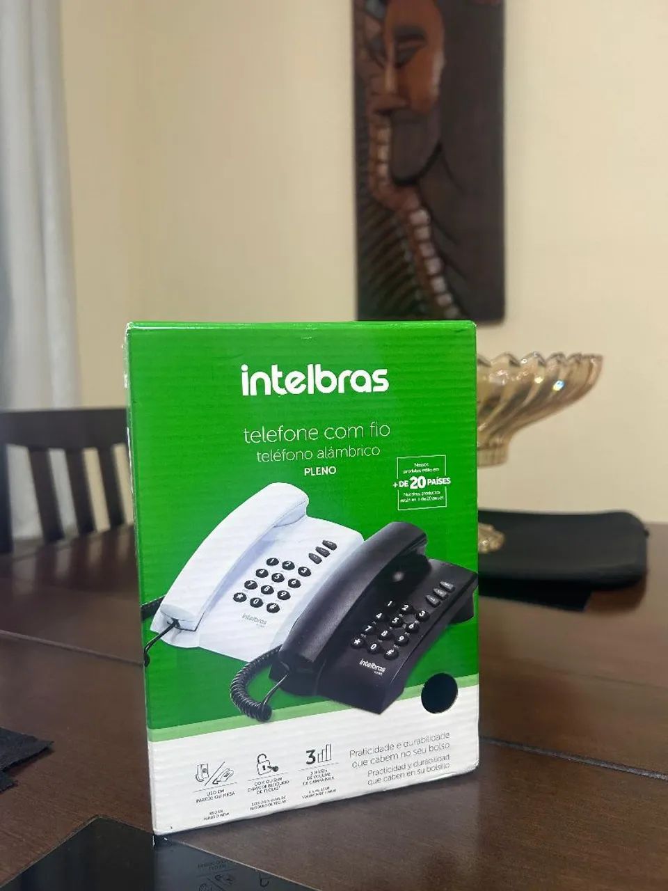 Telefone Intelbras Pleno (Cinza-Ártico) - Foto 3