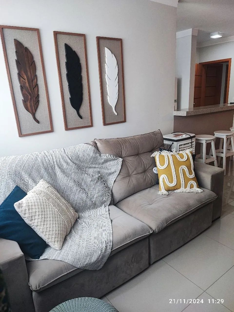 APARTAMENTO MOBILIADO E DECORADO - SANTA MÔNICA  - Foto 4