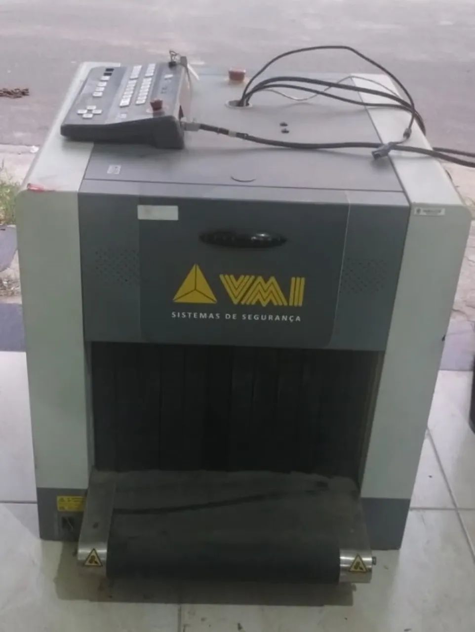 scanner para inspeção de segurança bagagens e volumes