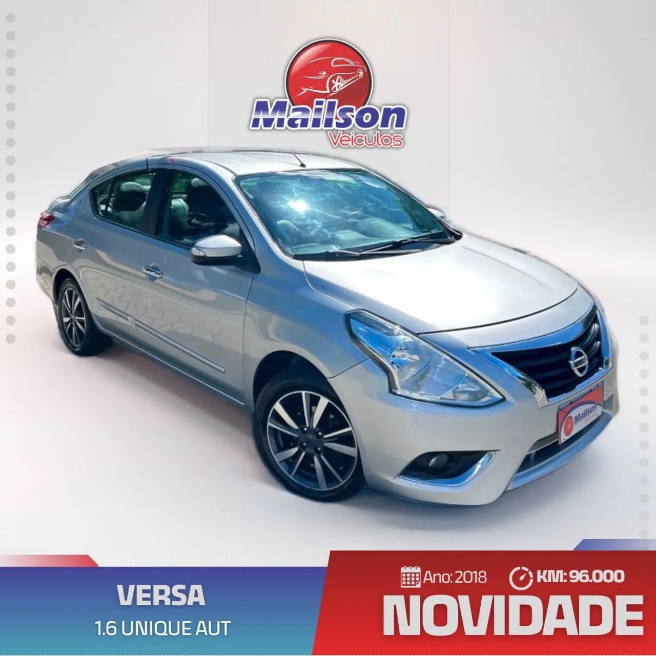 Nissan Versa Unique 1.6 16V Flexstart 4P Aut. 2018 1