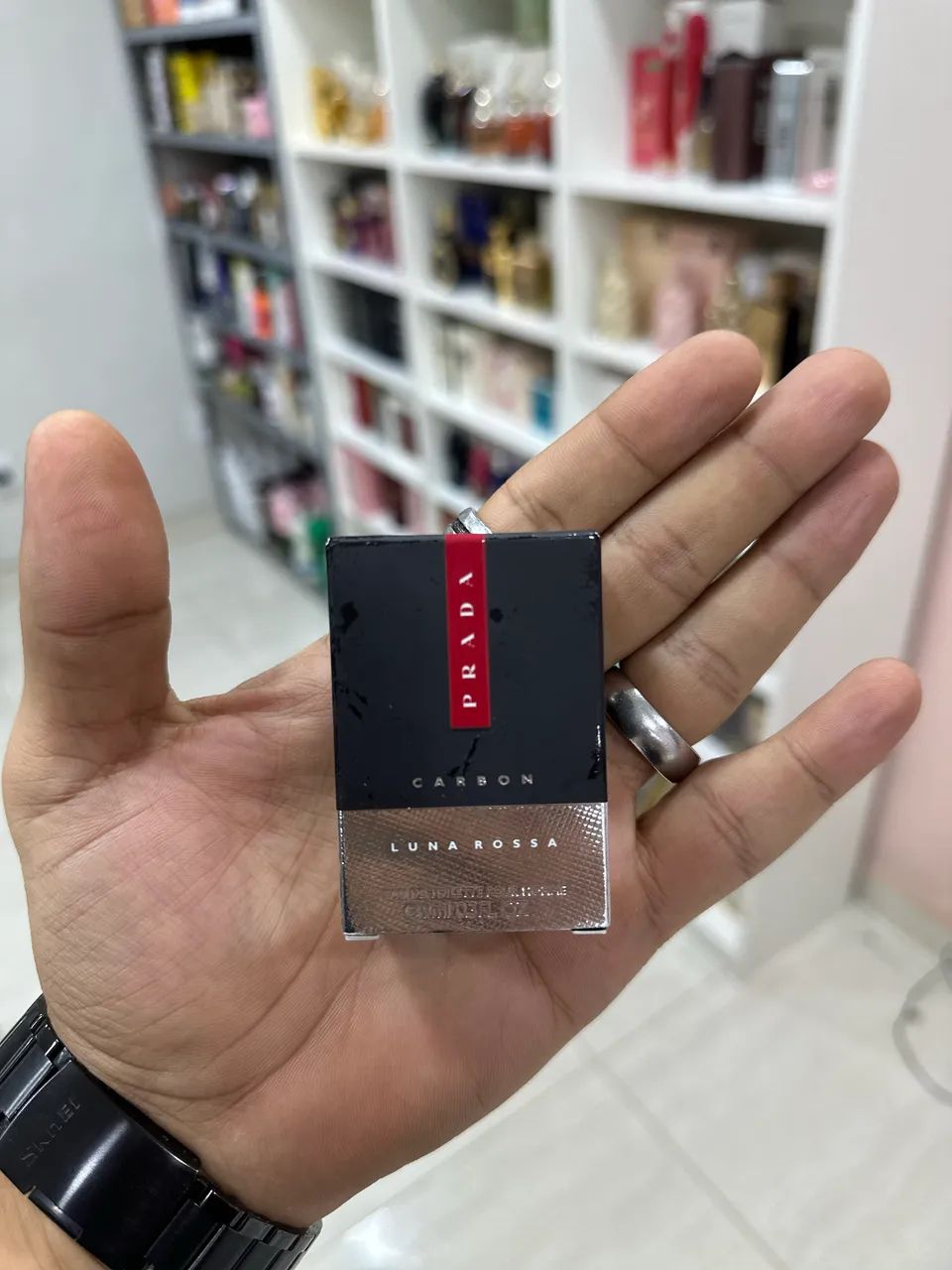 Perfume Prada Carbon 9ml miniatura  - Foto 3