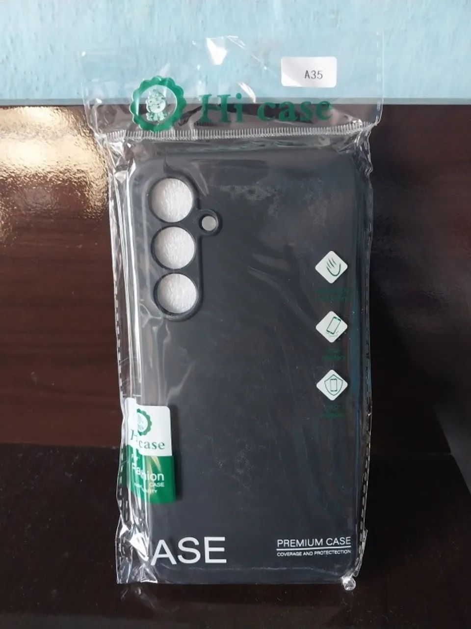 Capa para Celular Samsung Galaxy A35 Preto - Foto 4