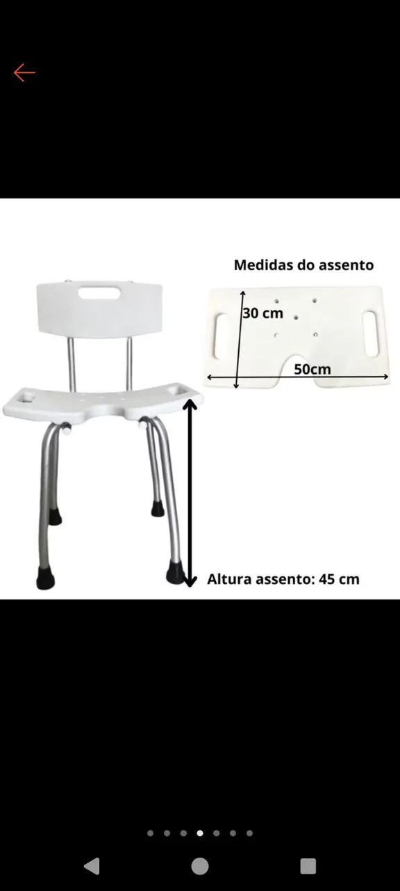 Cadeira de banho - Foto 2