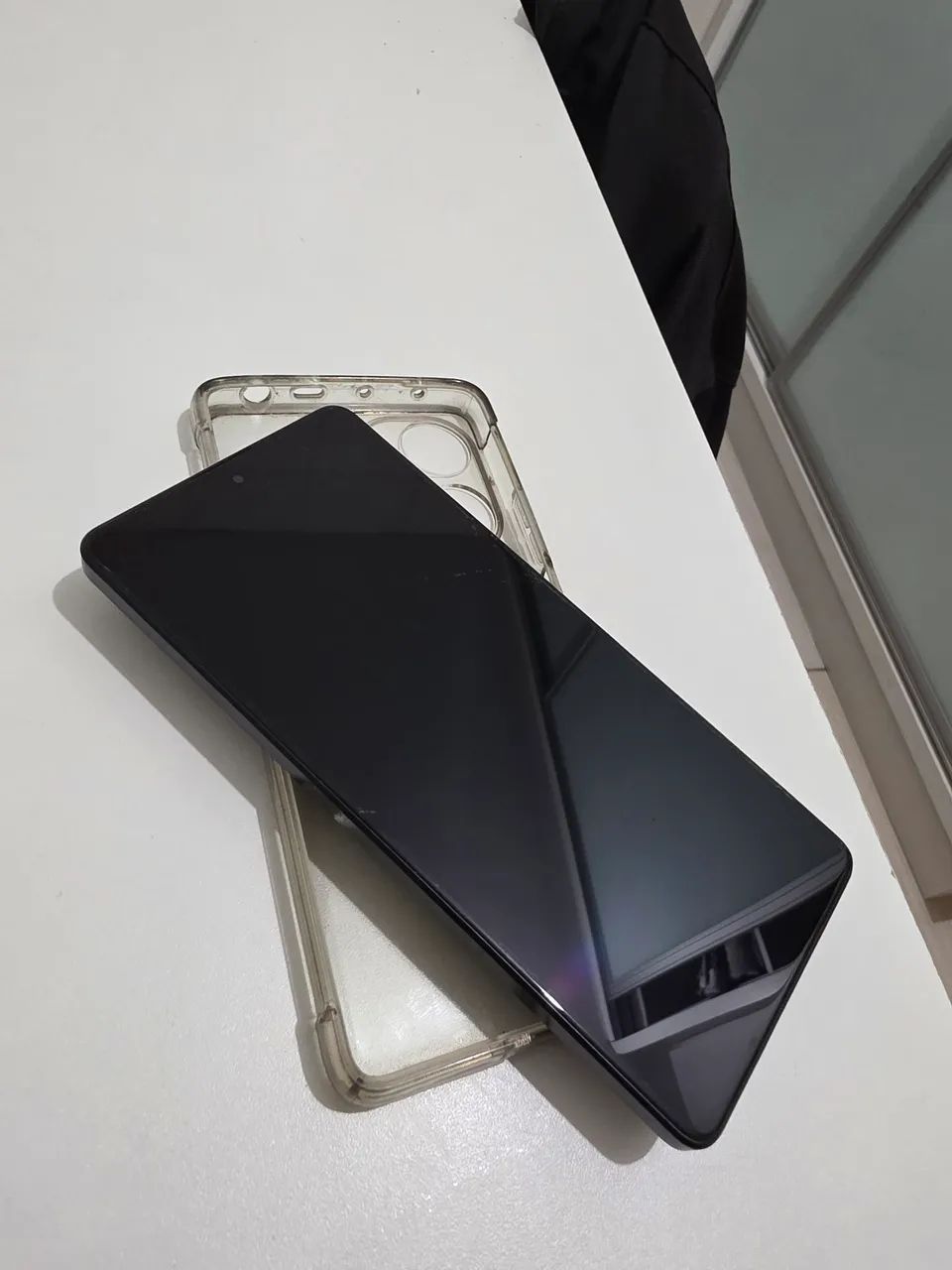 Lindo Poco F5 aco.panha capinha transparente  - Foto 2