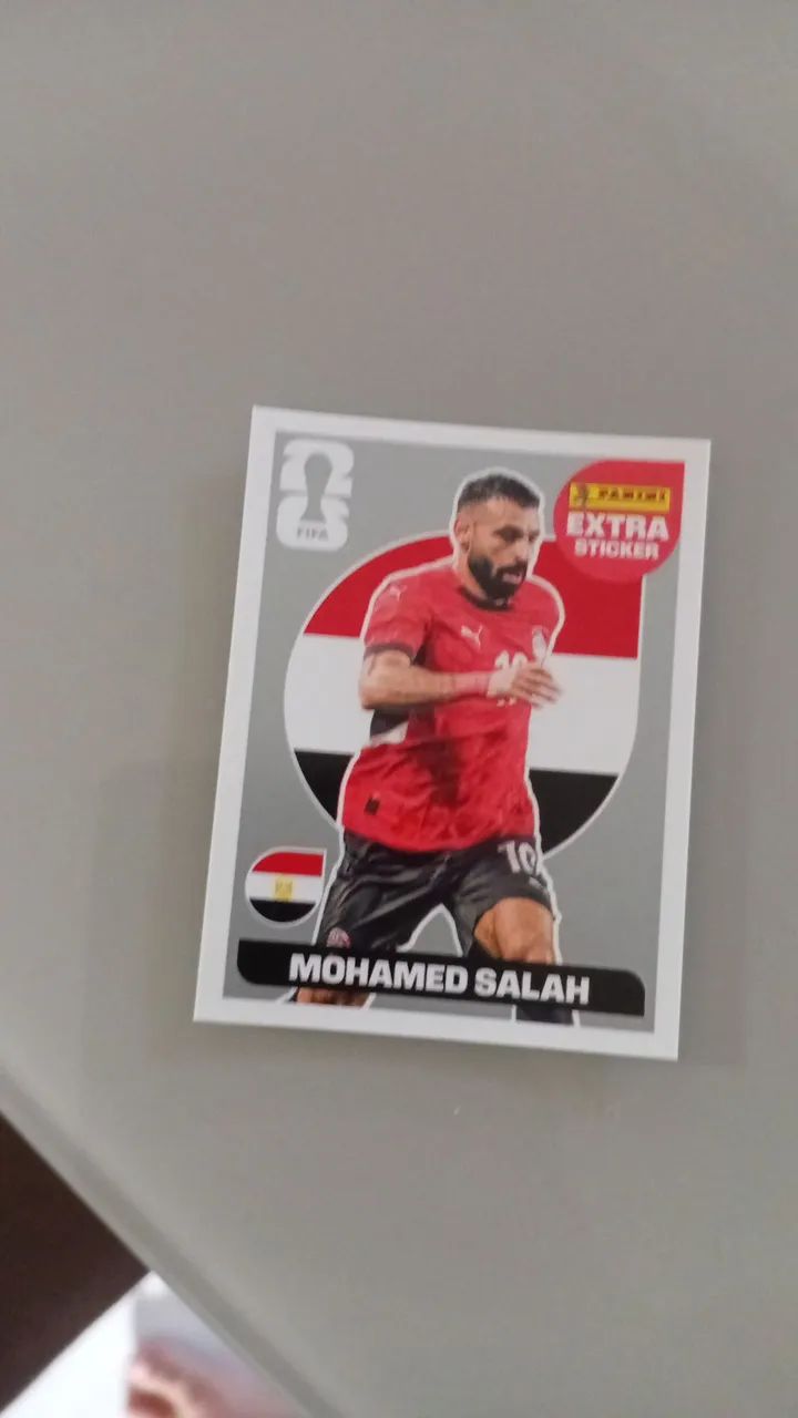 FIGURINHA LEGEND - SALAH PRATA