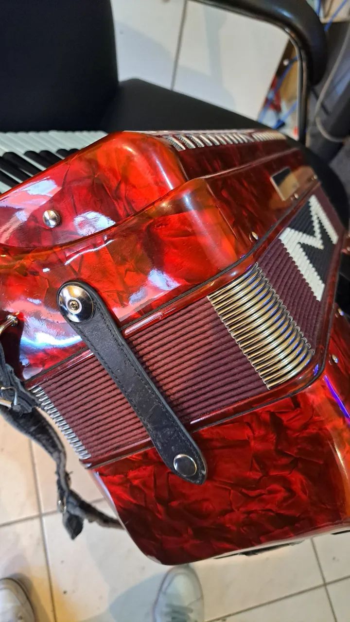 Acordeon Michael 80 nova  - Foto 5