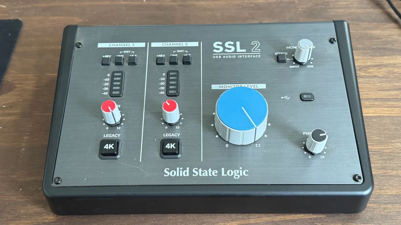 Interface de Áudio Solid State Logic SSL 2