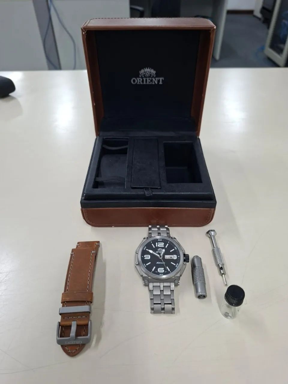 Relógios Automático Orient Army Tech - Foto 3