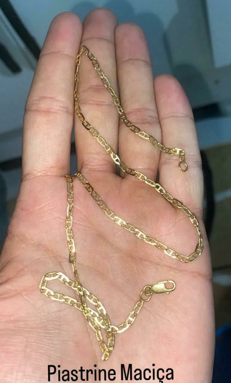 Piastrine ouro 18K
