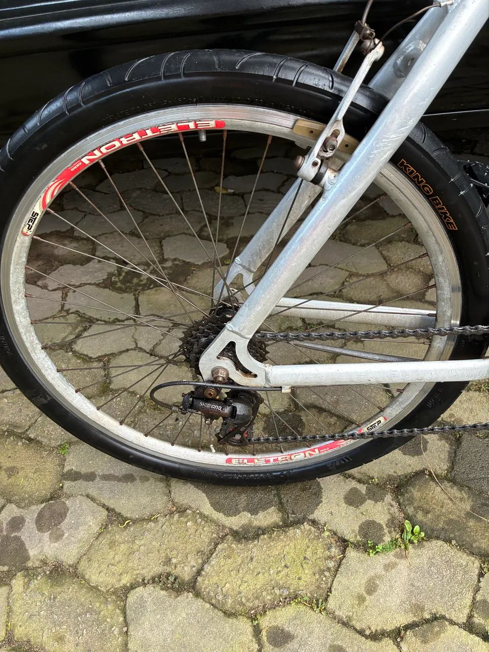 Bike de alumínio aro 26 - Foto 4