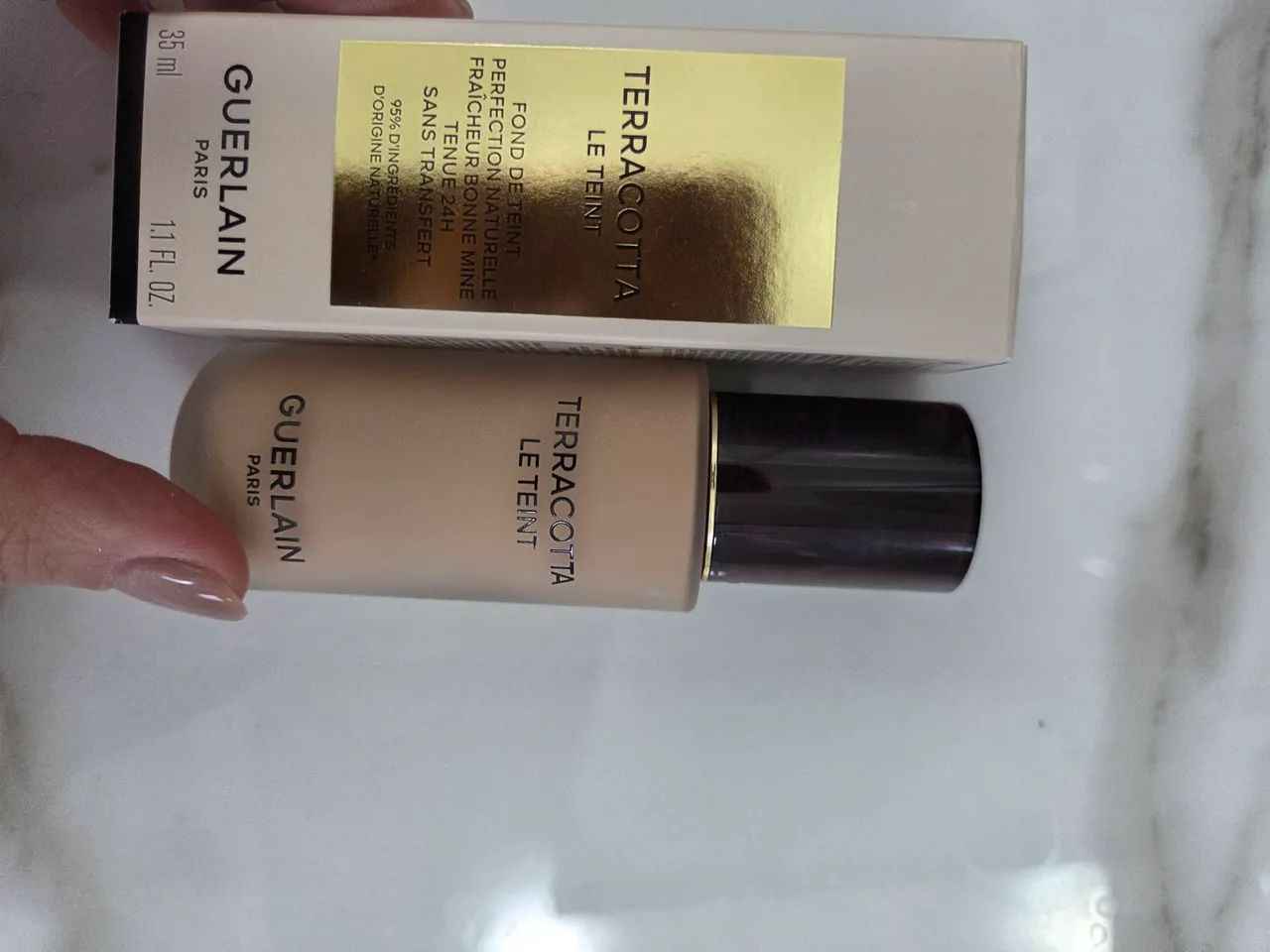 Guerlain base matte 3n Usada 1x - Foto 5