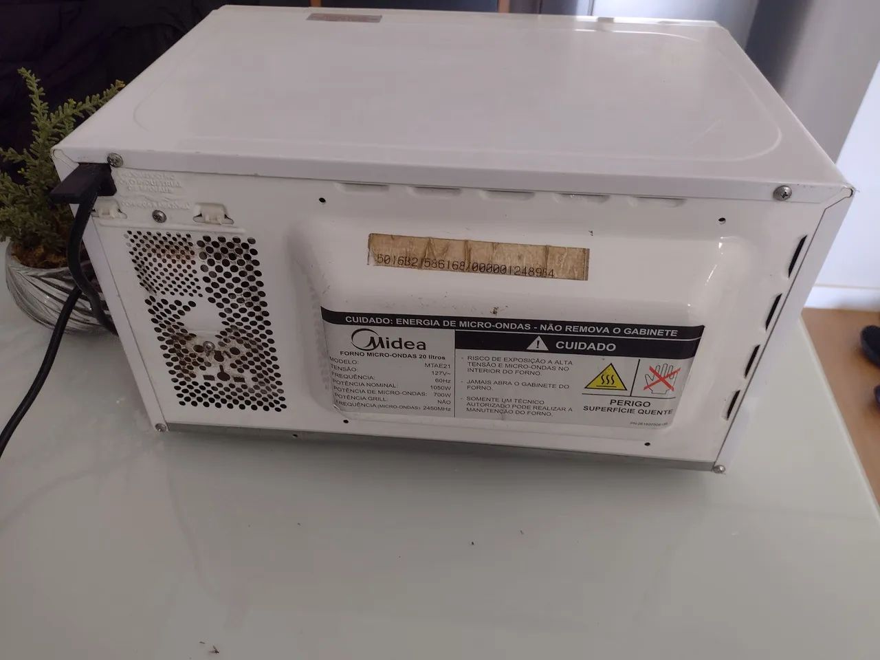 Microondas Midea em ótimo Estado, funcionando perfeitamente  - Foto 5