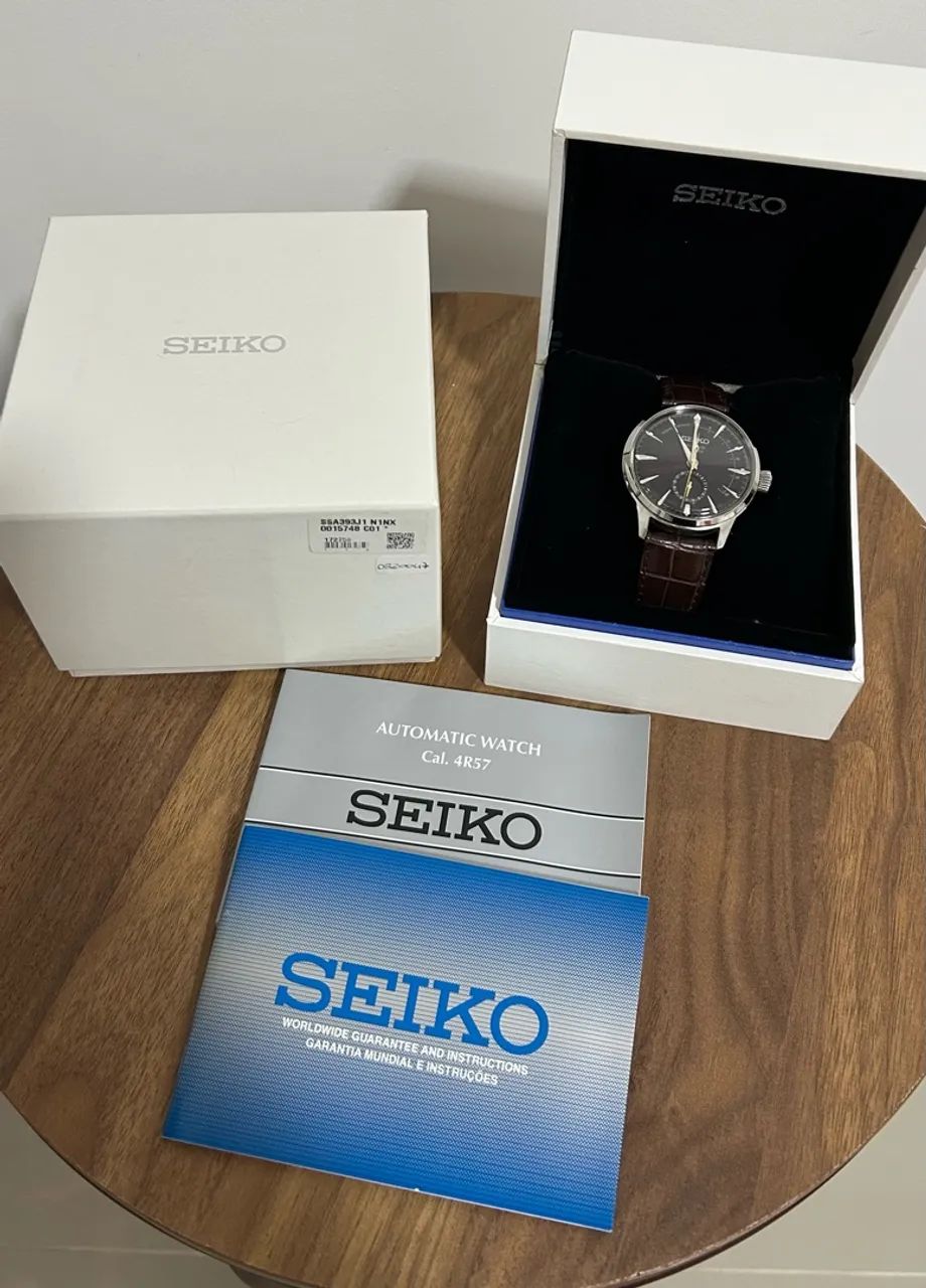 Relógio masculino automático Seiko  - Foto 2