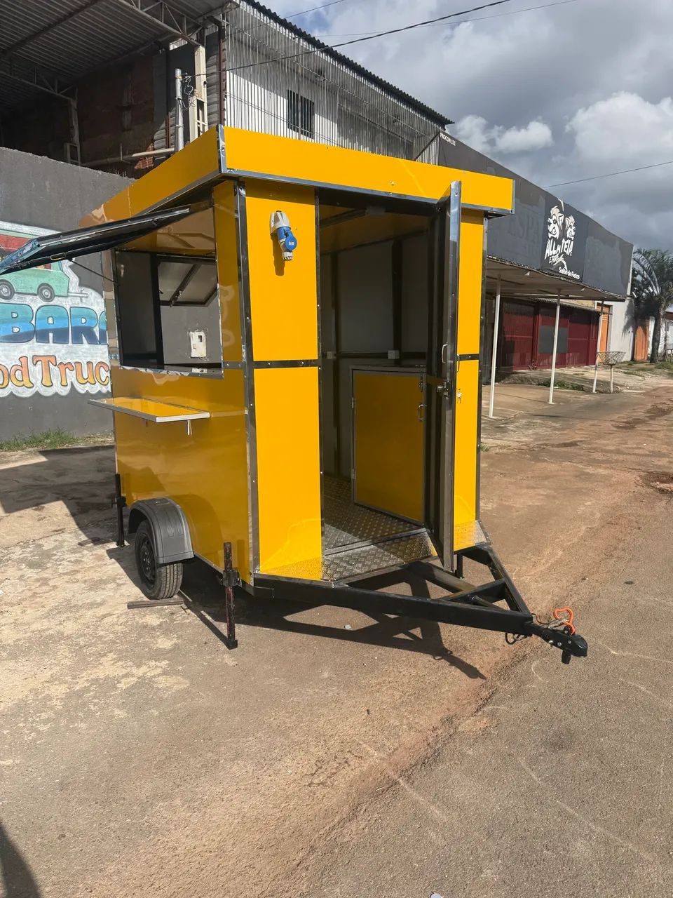 Trailer food truck 
