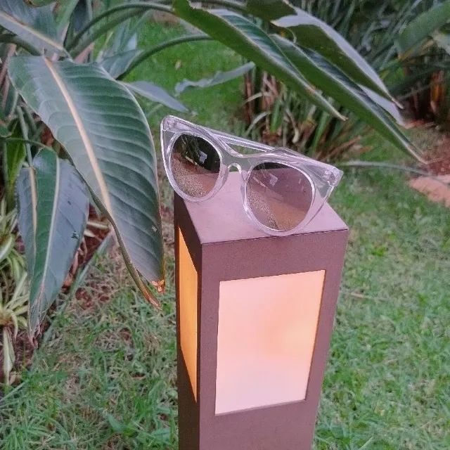 Óculos de Sol Doshow Transparente em Formato Gatinho da Helena Bordon