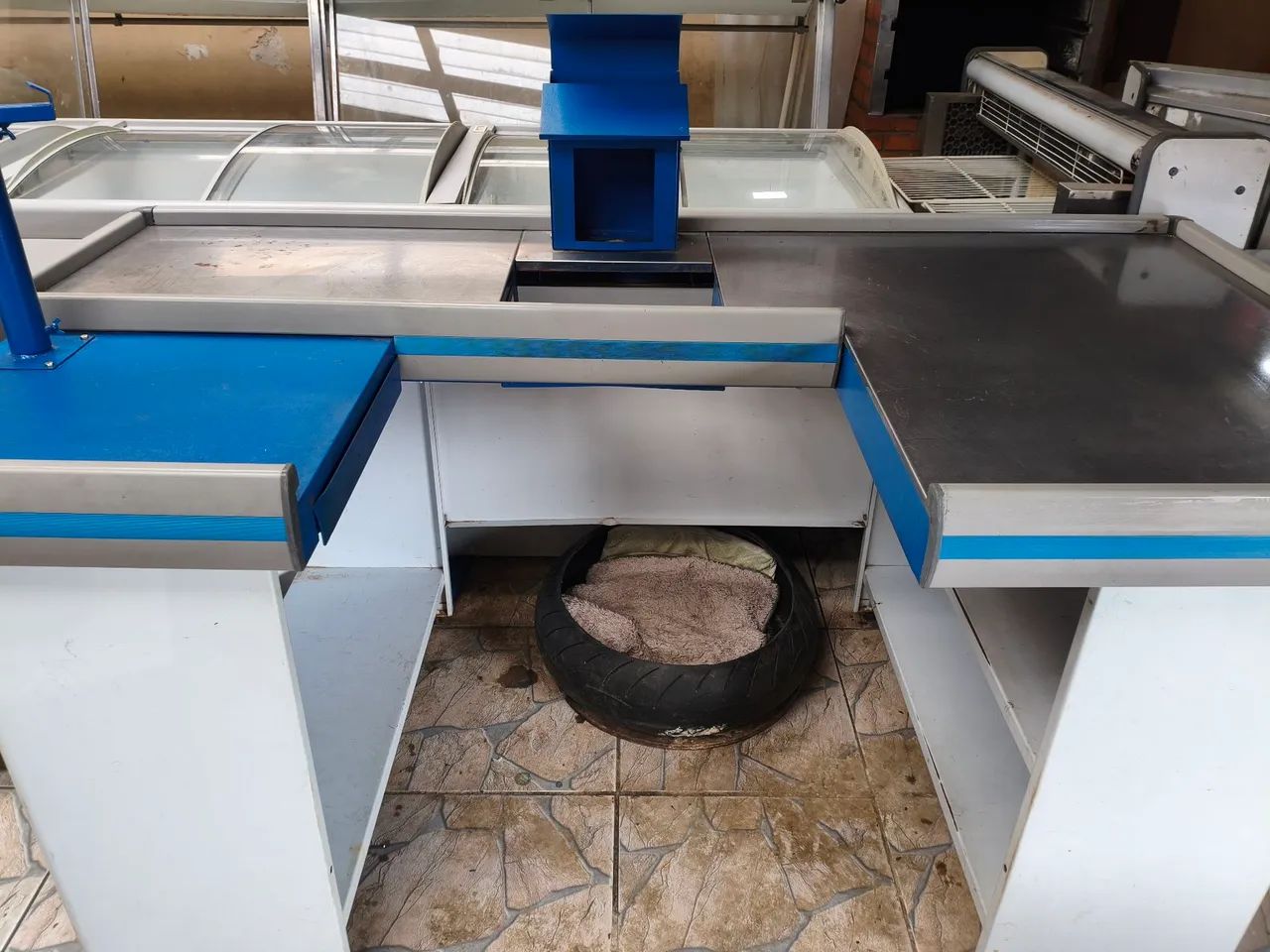 Checkout caixa supermercado