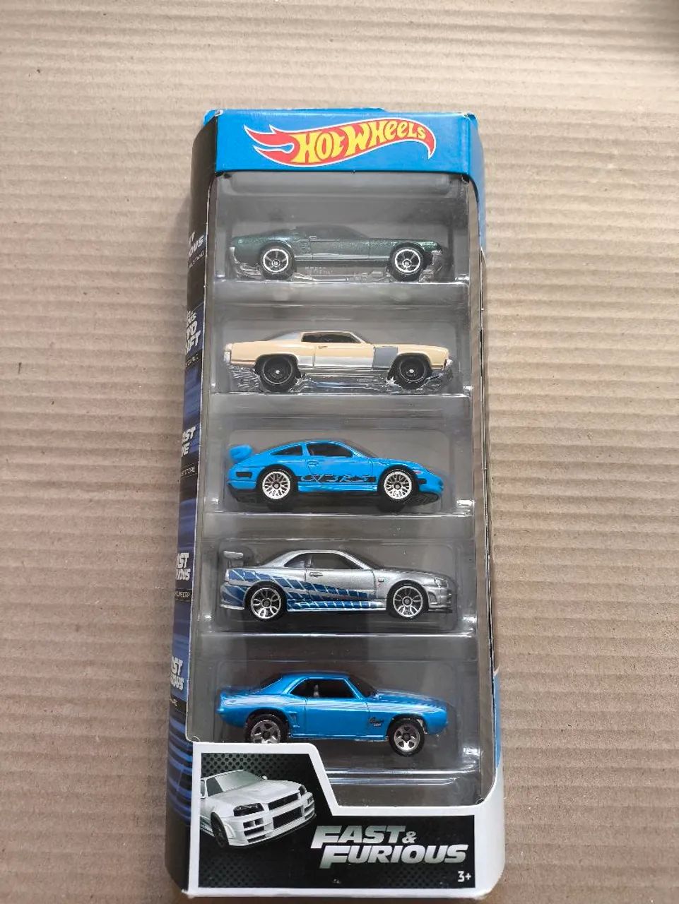 4 sets hot Wheels velozes e furiosos 