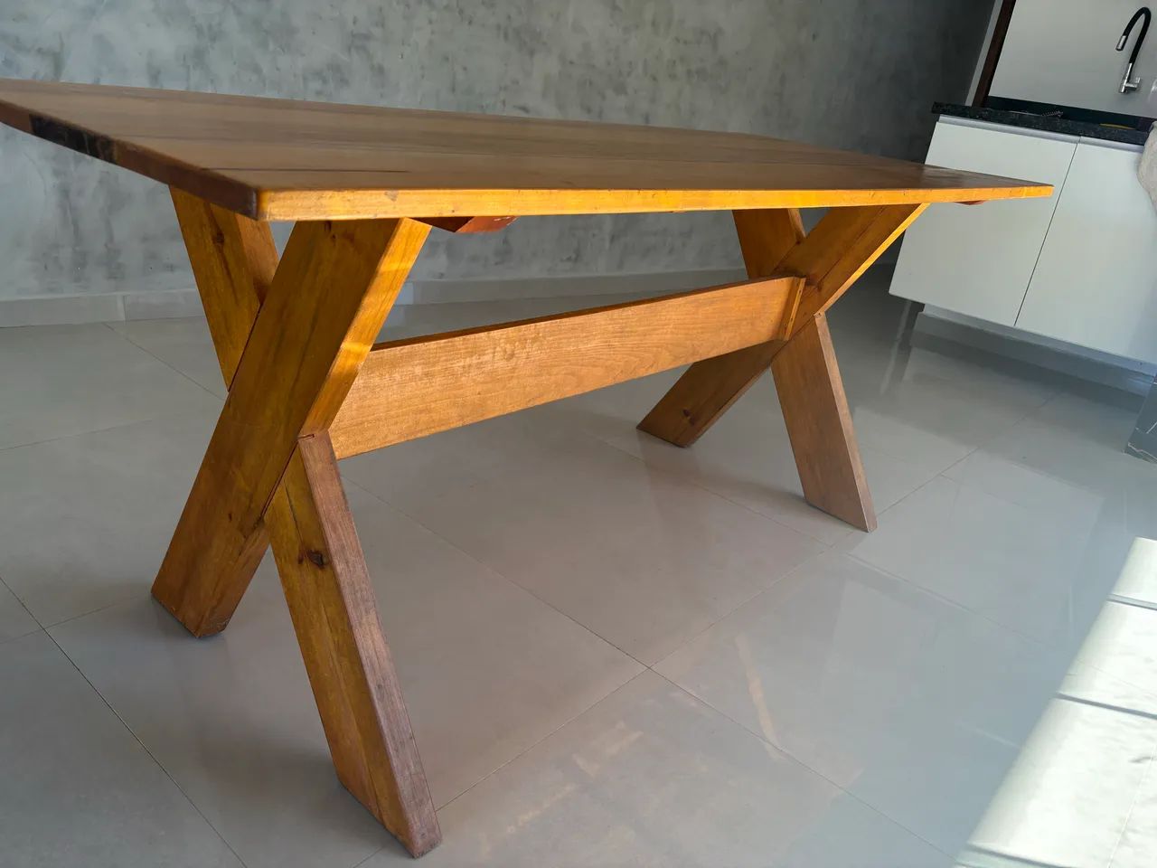 Mesa madeira maciça  - Foto 2