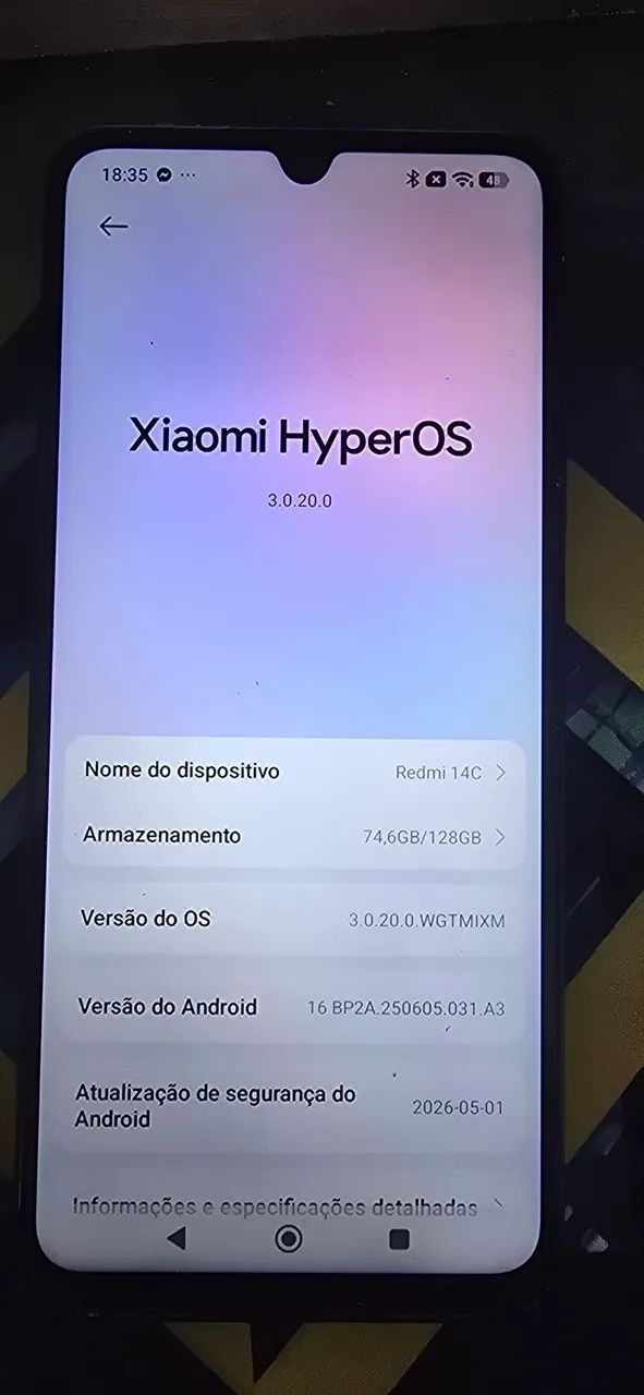 Celular Redmi 14c 128gb