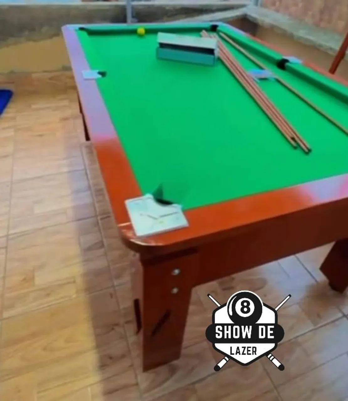 Sinuca De Gaveta Tipo Padrão Verniz Mogno  - Foto 4