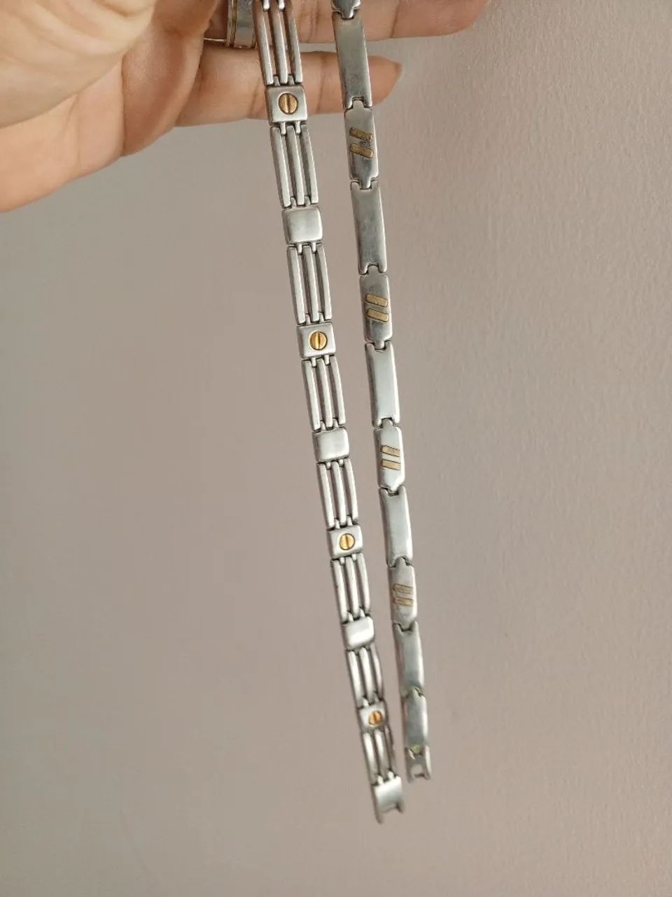 Pulseiras em aço masculina 
