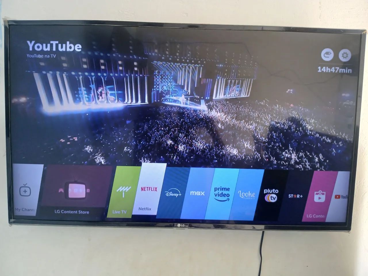 Vendo tv lg smart de 43 polegadas no precinho pra hoje - Foto 2