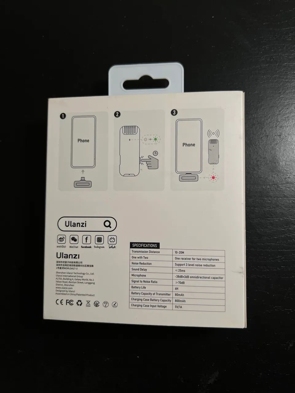 Vendo Microfone J12 Ulanzi - Foto 5