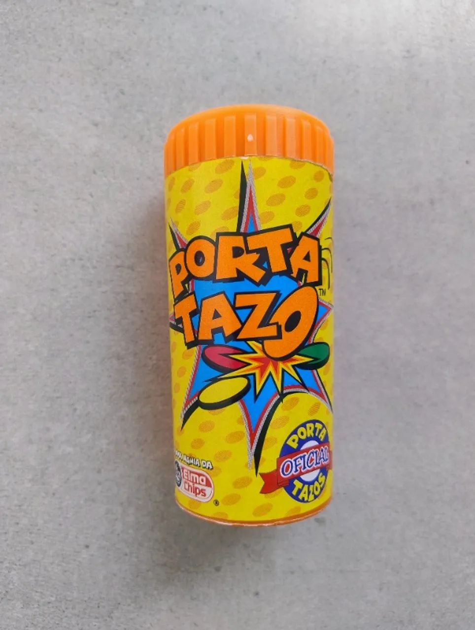 Porta tazos original Elma chips - Hobbies e coleções - Centro