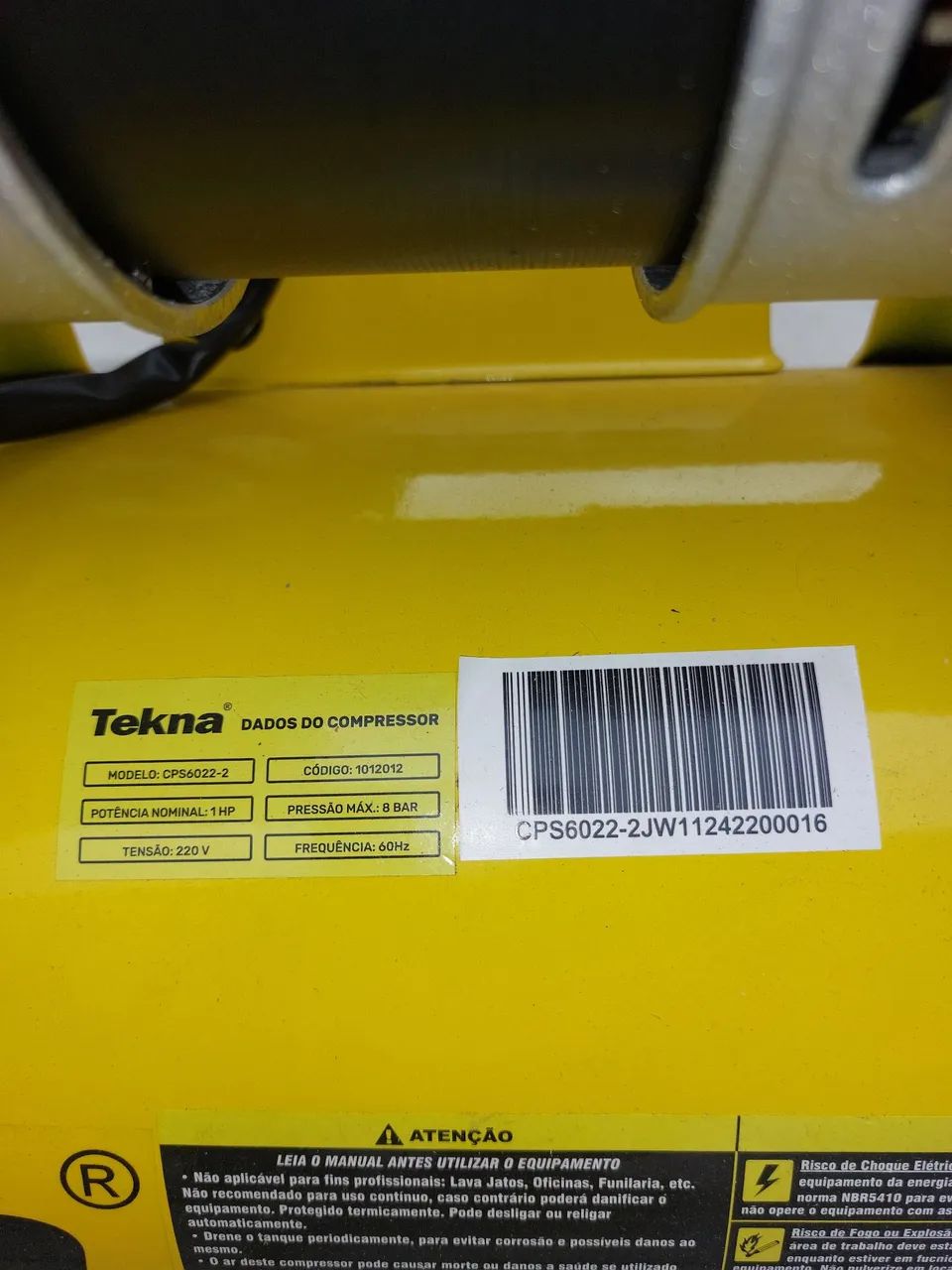 Compressor de ar TEKNA CPS6022 - Foto 5