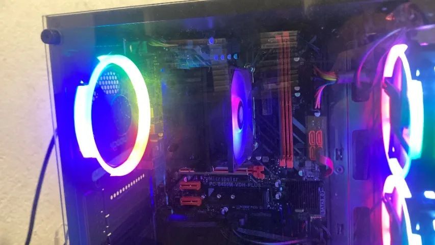 PC gamer completo, Pra vender Hooje - Foto 3