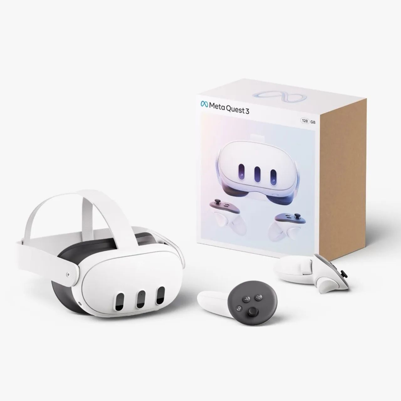  Quest 3 512GB 中古　箱付き OCULUS META QUEST 3 512GB REALIDADE VIRTUAL - Consoles de Vídeo