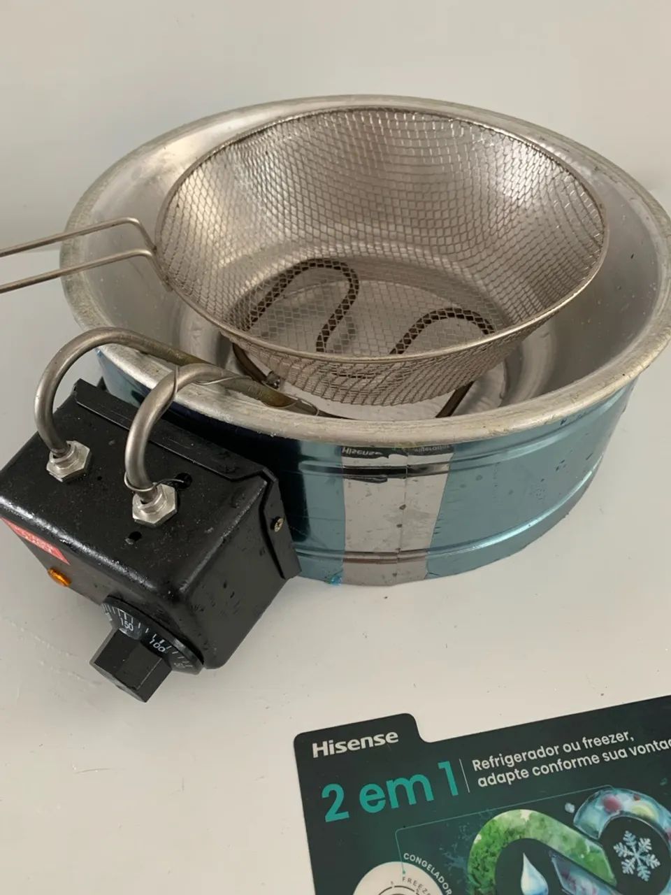 Fritadeira eletrônica industrial 5l