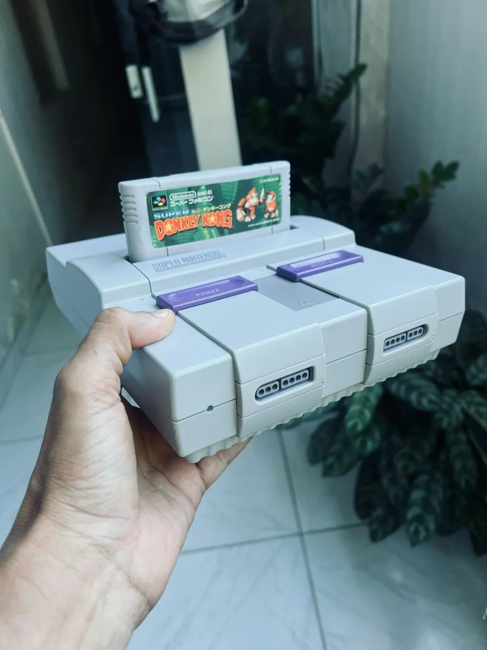 Super Nintendo branquinho  - Foto 2