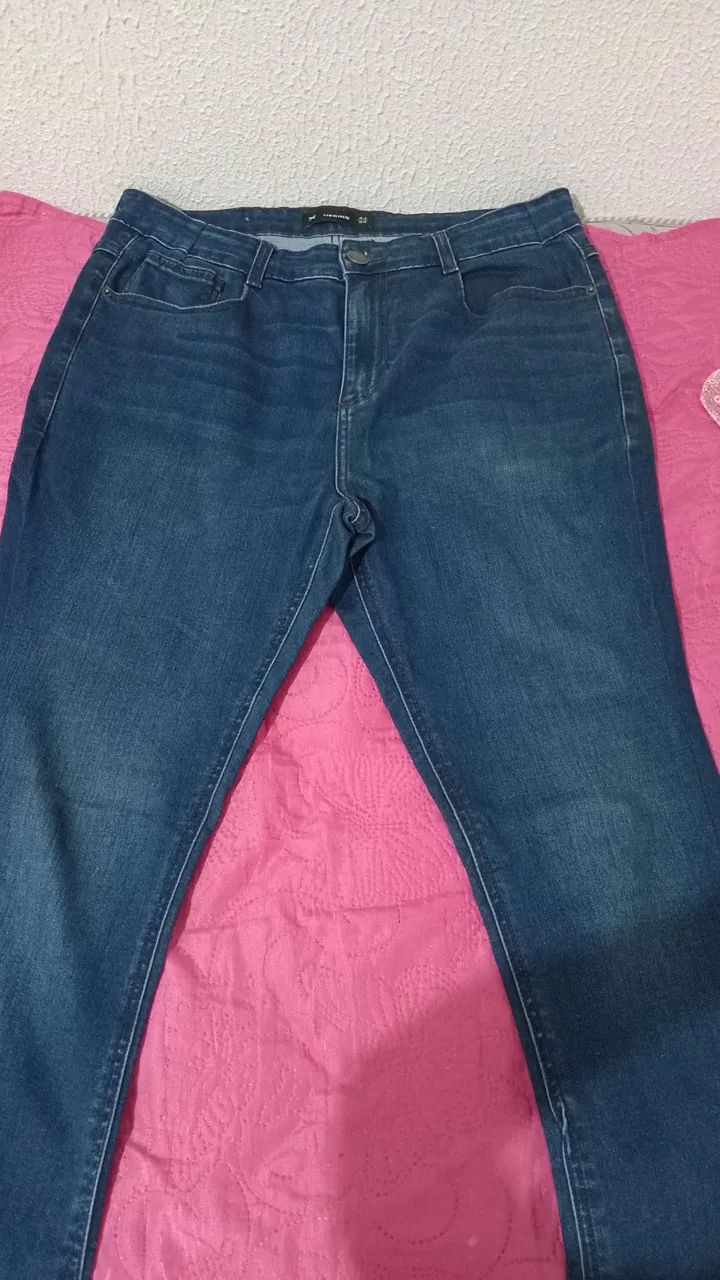 Short jeans tam 44 e Calça jeans tam 44/34 - Foto 3