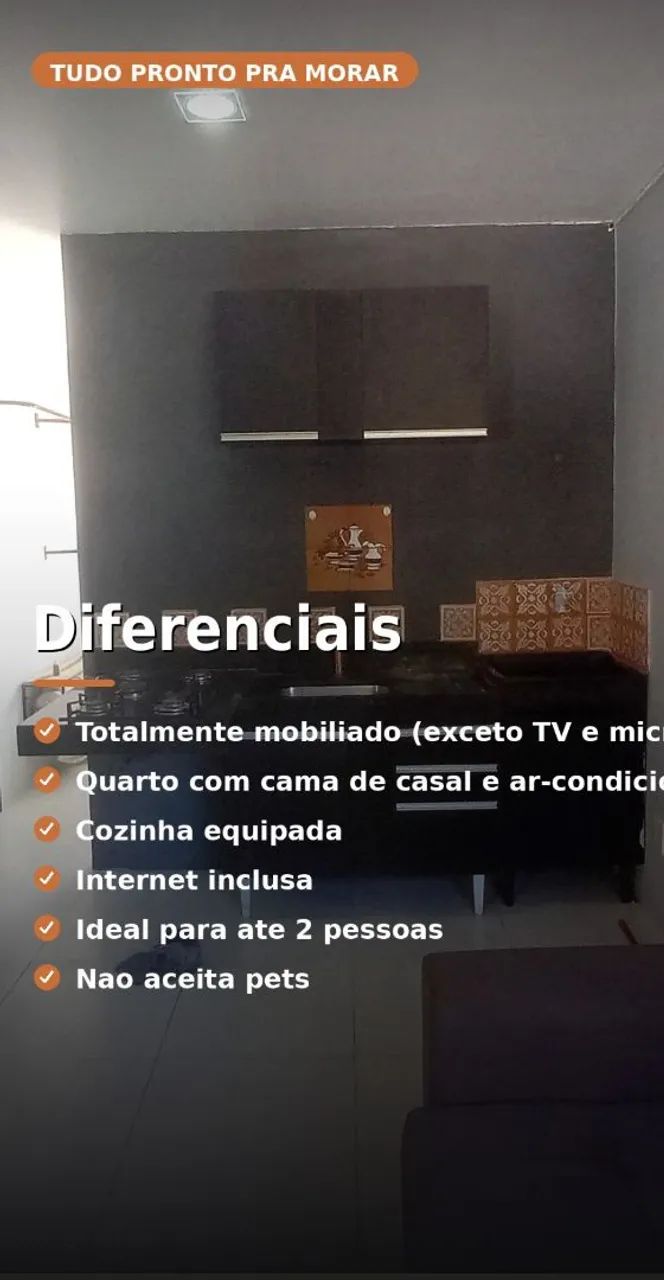Loft Mobiliado - R$ 1500,00 - Foto 3