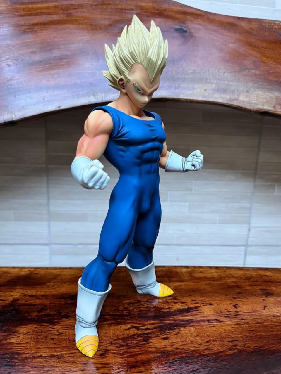 Action Figure Dragon Ball - Vegeta SJJ 26cm Master Stars Piece Banpresto Bandai Com Caixa - Foto 2