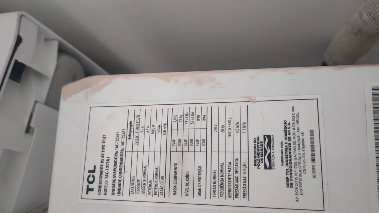 Ar condicionado 12mil btus - Foto 3