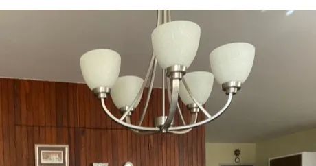 Lustre em aço americano - Foto 2