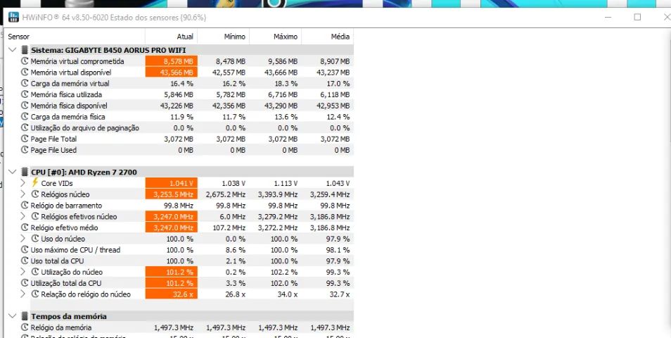 Processador AMD Ryzen 7 2700 8-Core 16-Threads AM4 - Testado 100% - Foto 2