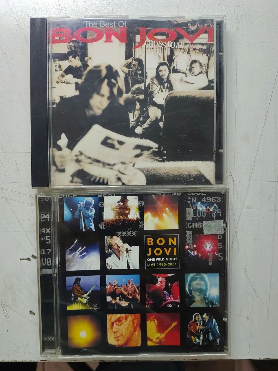 CDs - Bon Jovi - On Wild Night e Cross Road