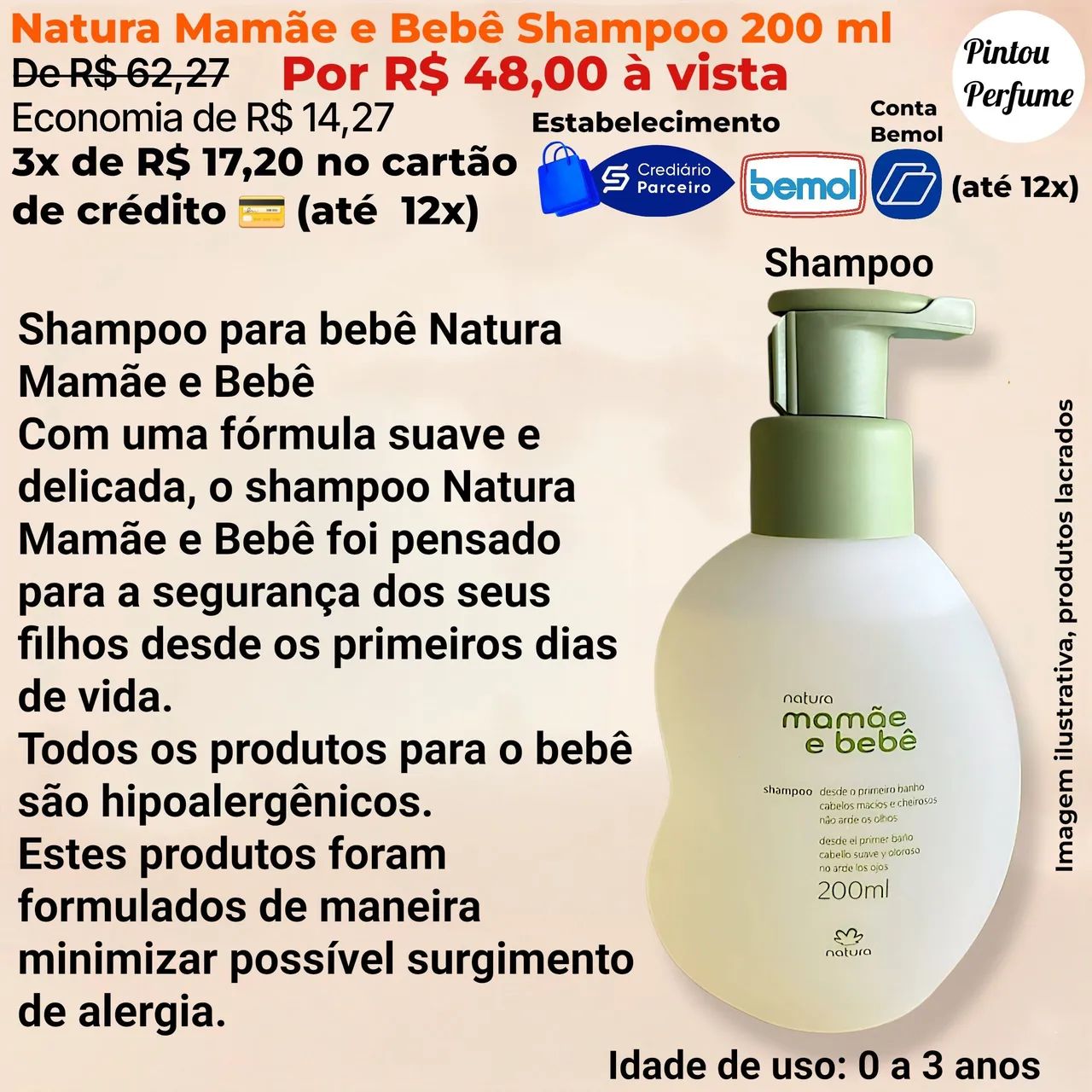 Mamãe e Bebê Natura Produtos em Promoção - Foto 2