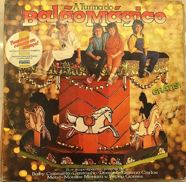 Disco de Vinil LP A Turma do Balão Mágico