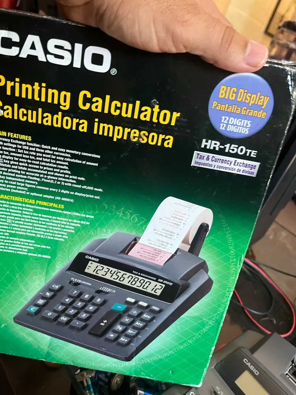 calculadora de impressão Casio HR-150TE - Foto 5