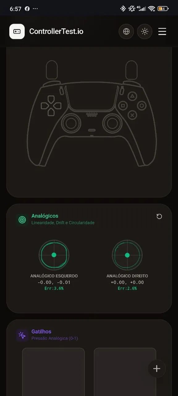 Controle ps5 com TMR - Foto 3