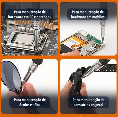 Kit Chaves De Precisão Aço Vanádio 52 Peças Vonder - Foto 3