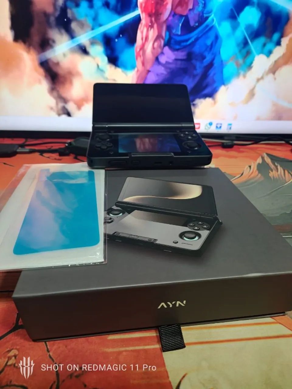 AYN Thor Pro 12GBモデル Ayn THOR PRO 12gb 256gb ZERO Detalhes NA CAIXA Retroid Nintendo