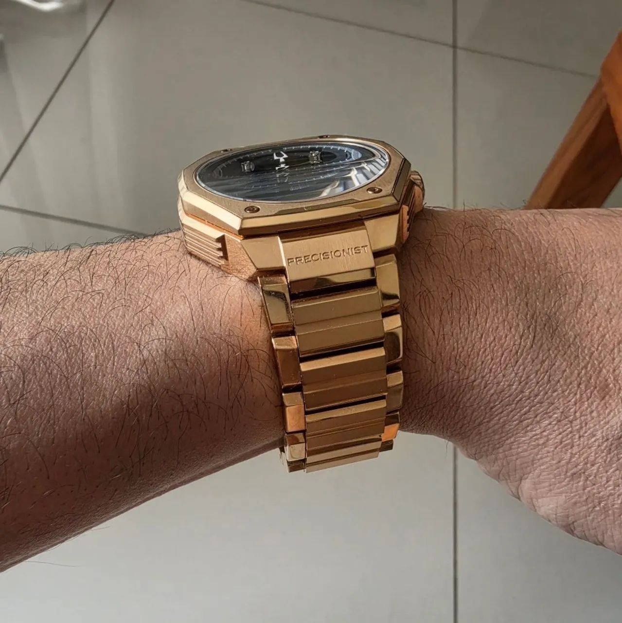 Bulova Precisionist X Rosê 97D129N - Foto 4