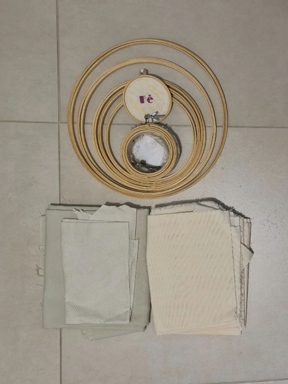 Kit para Bordado a Mão artesanato