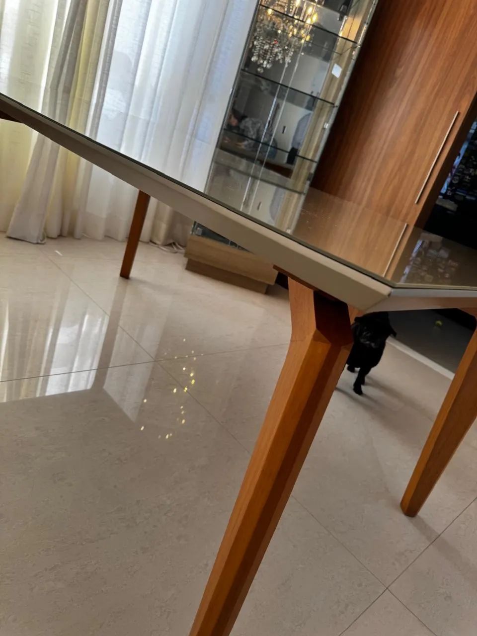 Mesa de jantar laca 1,80m - Foto 2