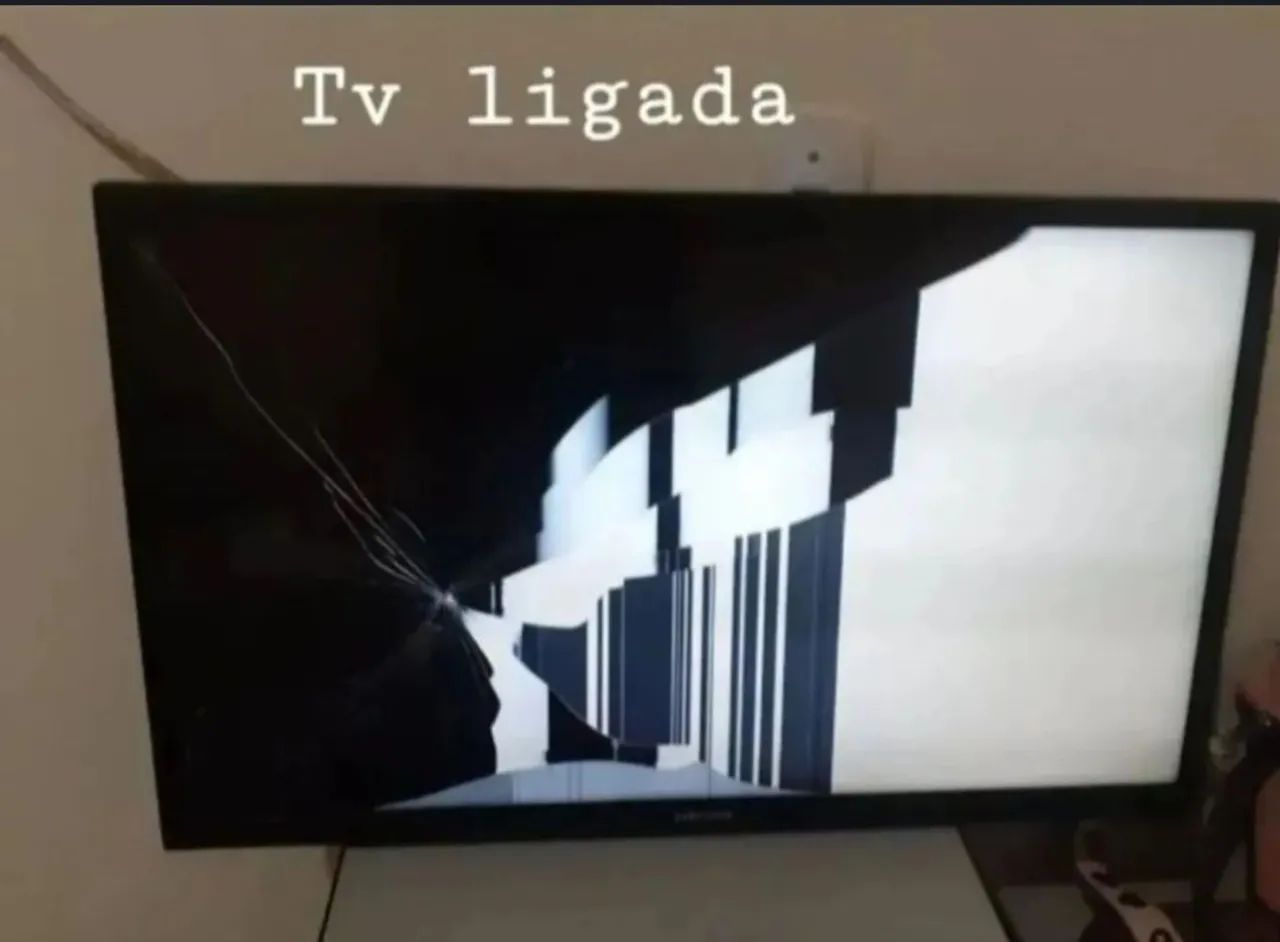 Televisão com defeito 